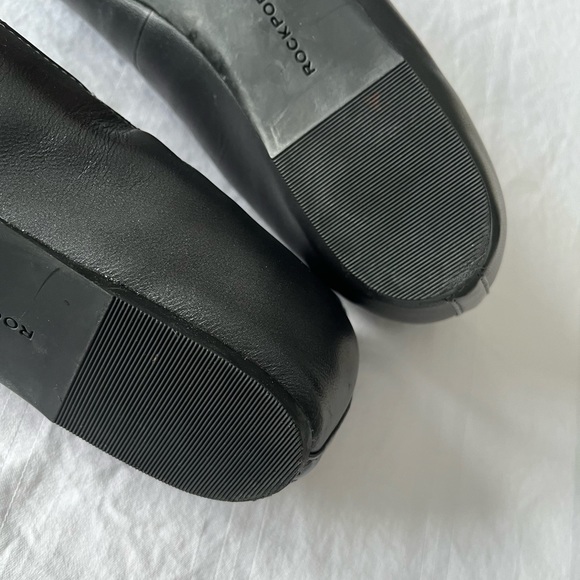 Rockport Total Motion Metallic Grey Leather Shoes - Picture 6 of 12